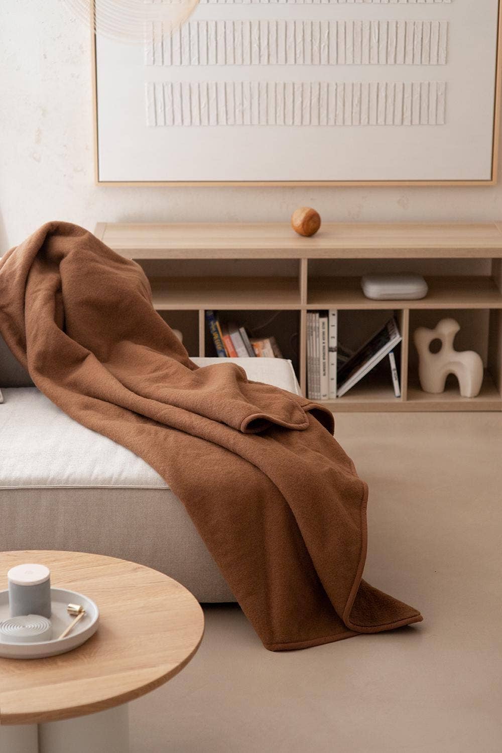 Sheepers SP .Z O.O. - Wholesale Throw Blanket - Luxurious Chocolate Sheepskin Shearling Throw 200x160cm2