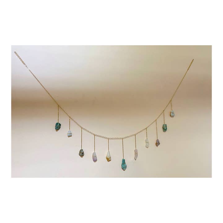 Ariana Ost - Wholesale Bunting/Garland - Rainbow Healing Crystal Garland