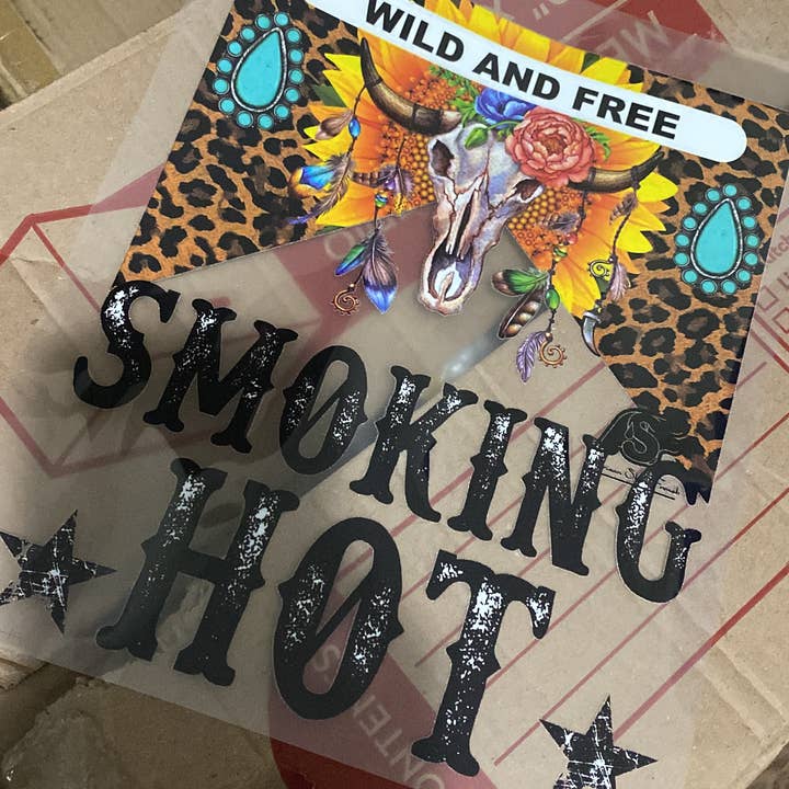 Smoking Hot High Pressure DTF Shirt Transfer for wholesale by Rustic Pineapple