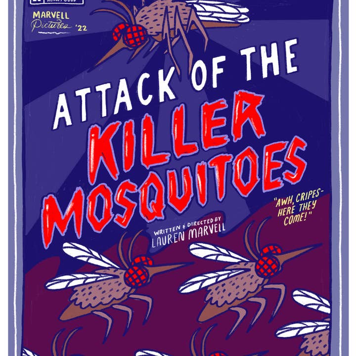 MOSQUITOS ASESINOS para venta al por mayor de Lauren Marvell Illustrations