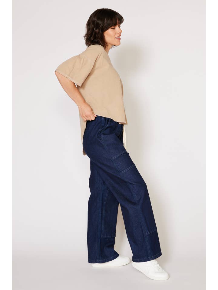 Denim Logan Pant for wholesale on Faire6