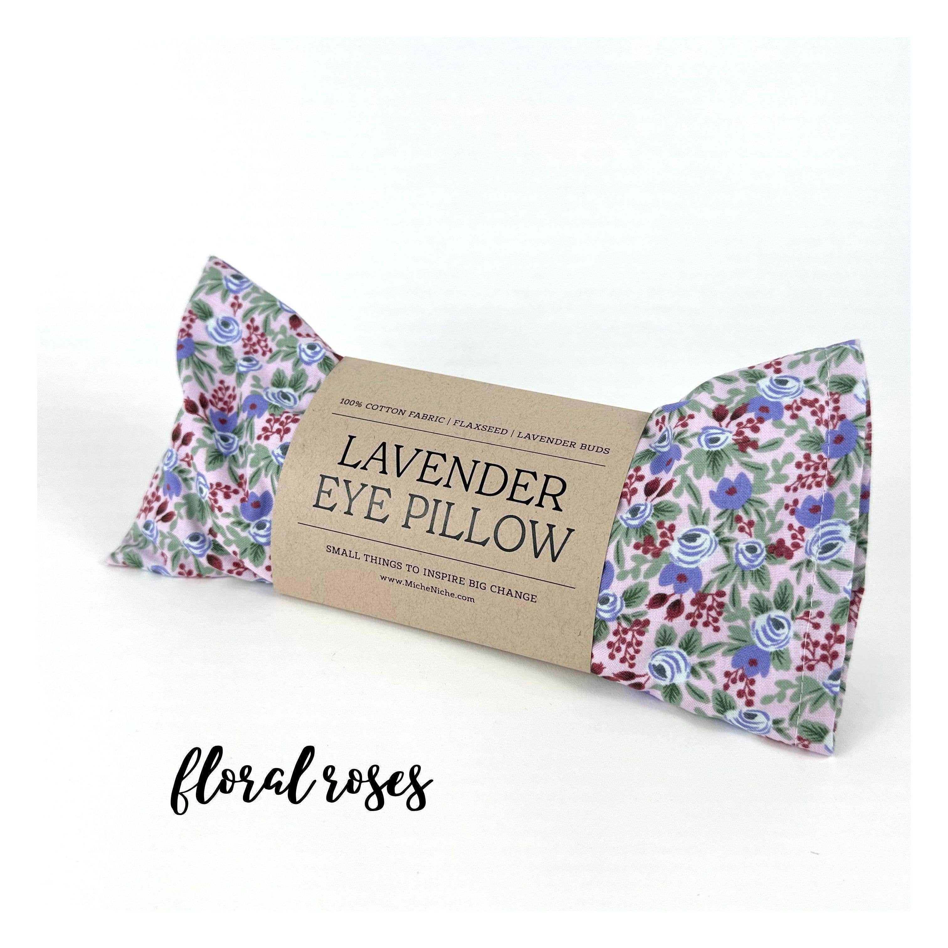 Miche Niche - Venta al por mayor Cojín de spa/terapia - Almohada para ojos color lavanda | Colección Rifle Paper Co6