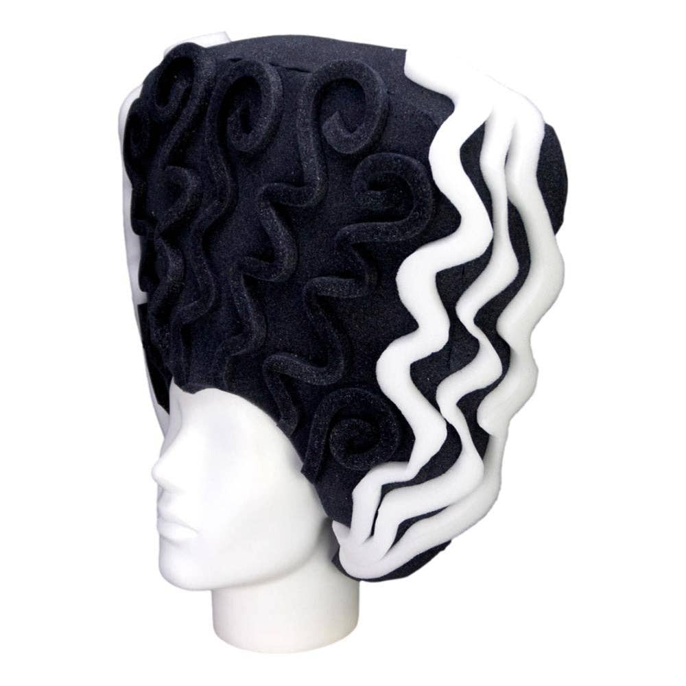 Foam Party Hats – wholesale Party hat/crown – Bride of Frankenstein Wig2
