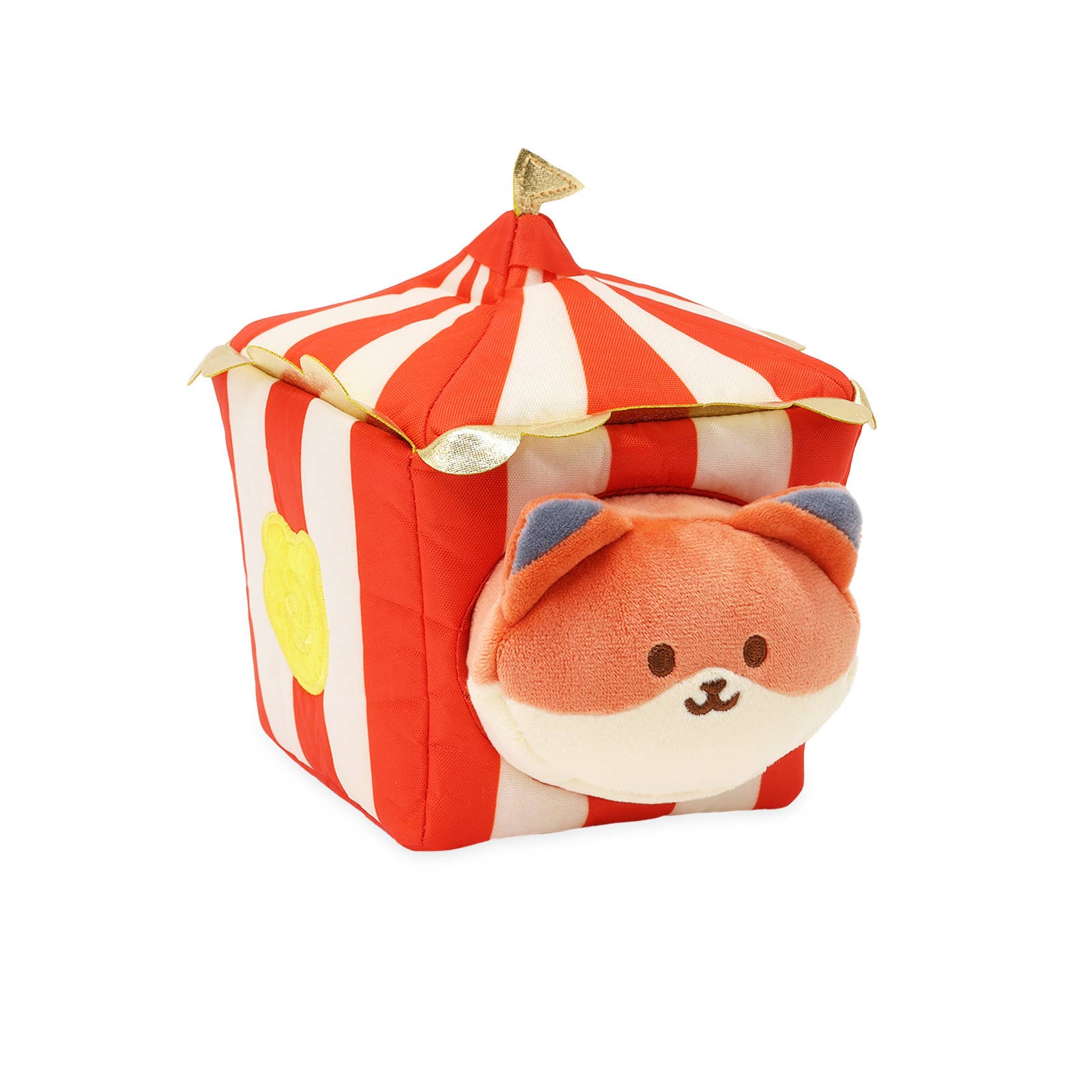 BCZShop - Wholesale Stuffed/Plush Toy - Kids & Baby - Anirollz Circus Tent Foxiroll Small Plush Outfitz0