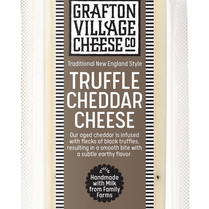 Vermont Farmstead Cheese Co. - Wholesale Cheese - Grafton Truffle Cheddar