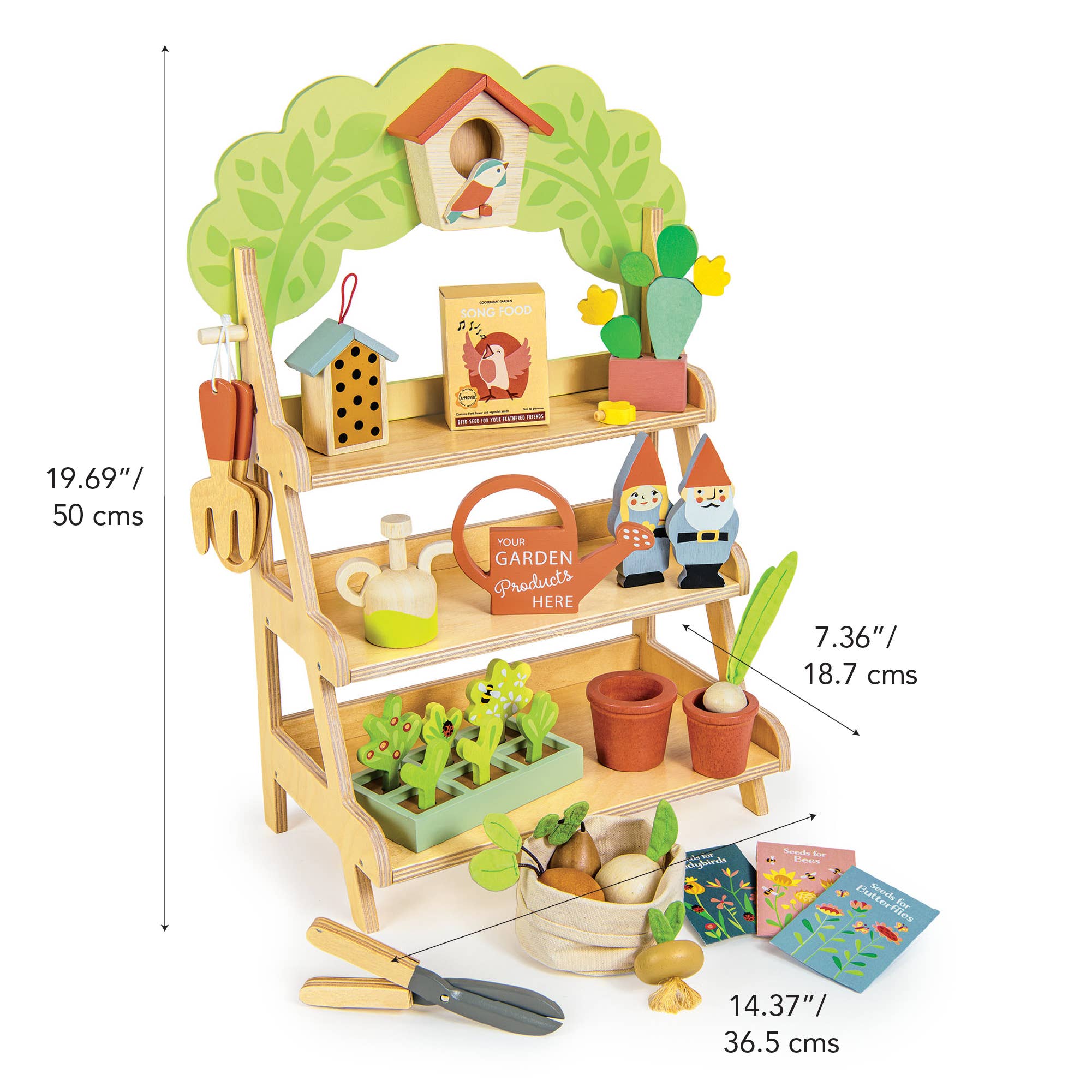 ThreadBear Design UK/EU – wholesale Wood toy – Child – Tender Leaf Garden Centre8