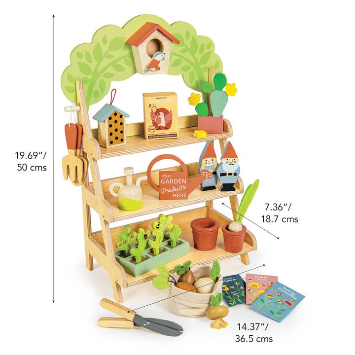 ThreadBear Design UK/EU – wholesale Wood toy – Child – Tender Leaf Garden Centre8
