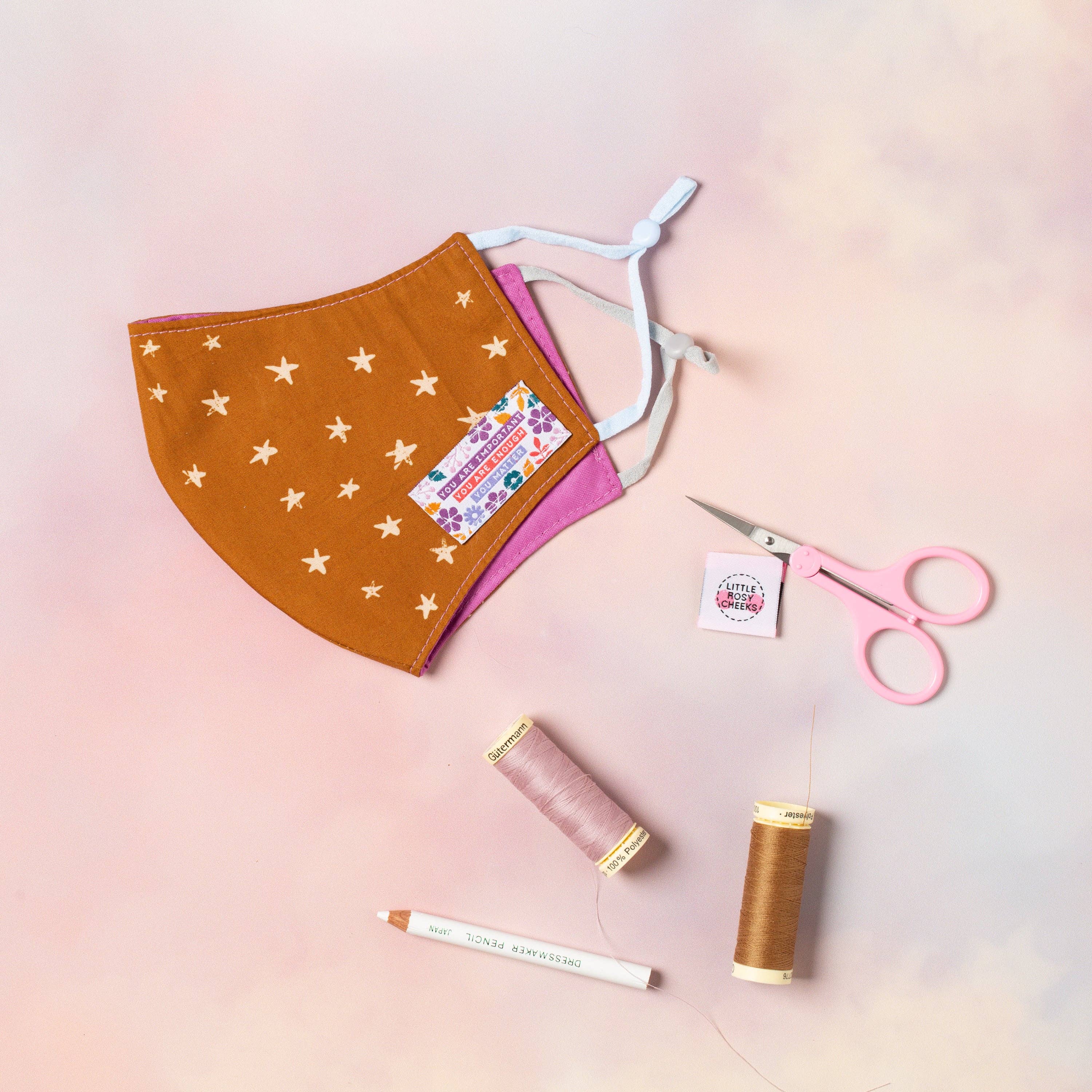 Little Rosy Cheeks - Wholesale Fabric - YOU MATTER - Sewing Labels Tags8