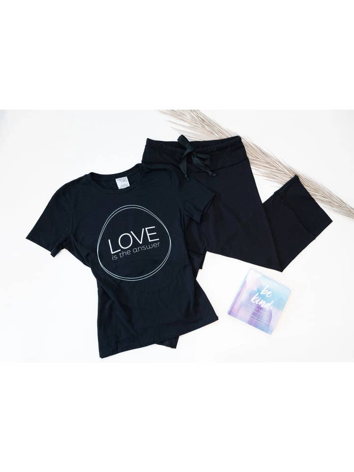 Ancient Language 97 - Wholesale Pants - Women's - Bamboo Chant Capri Women's Pant3