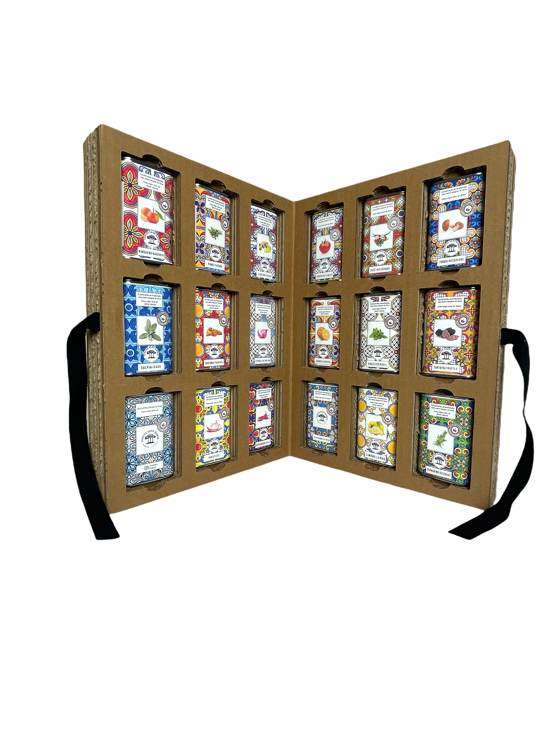 TENUTA SANT'ILARIO – wholesale Olive oil – BOOK CANS 250 ML MAJOLICA PCS. 181