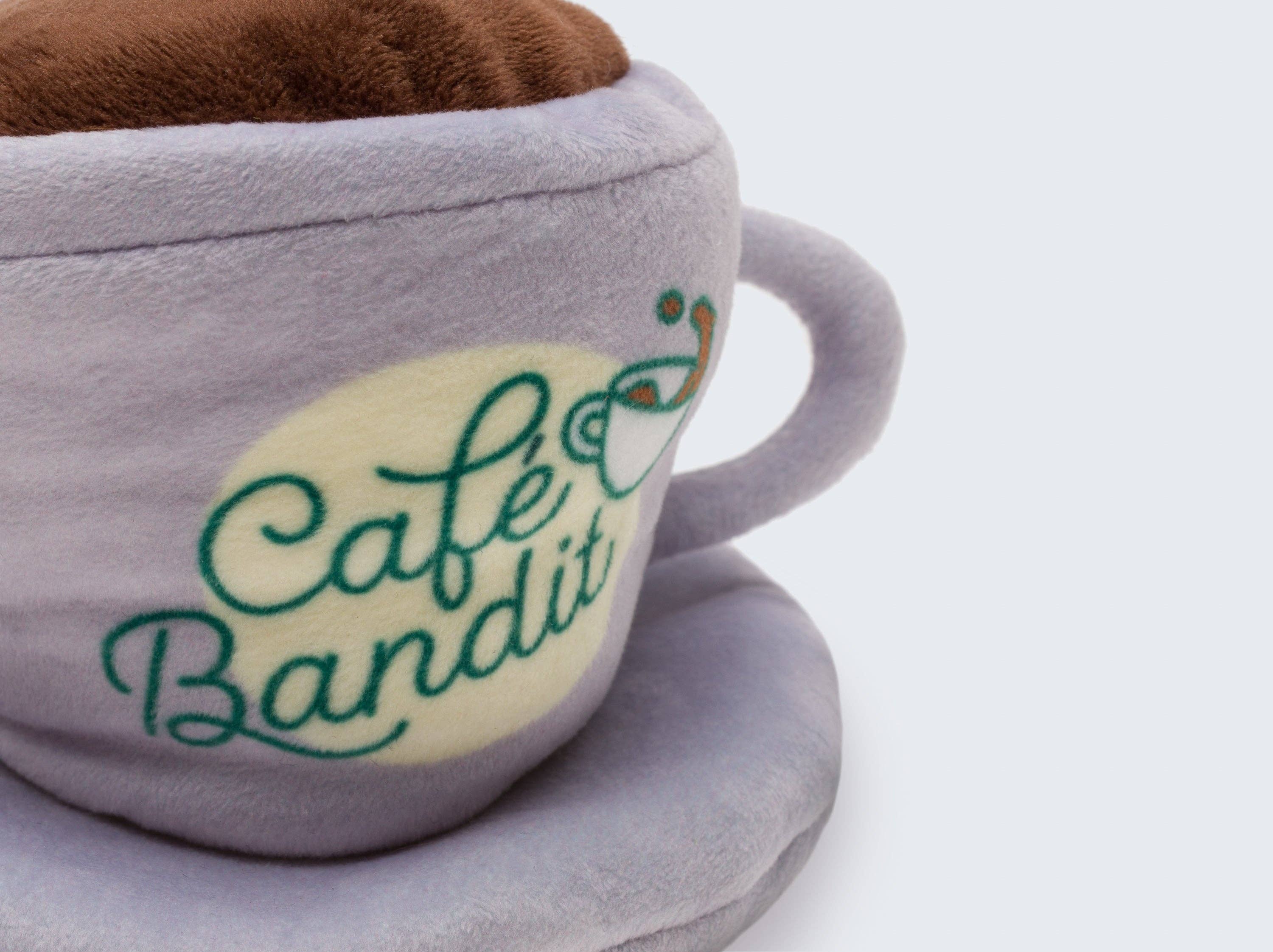 French Bandit - Vendita all'ingrosso Peluche - Cani - Giocattolo per cani a forma di tazza da caffè2