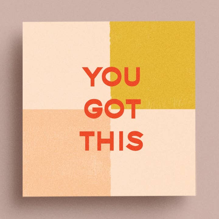 You Got This Mini Card for wholesale by Library Design Co.