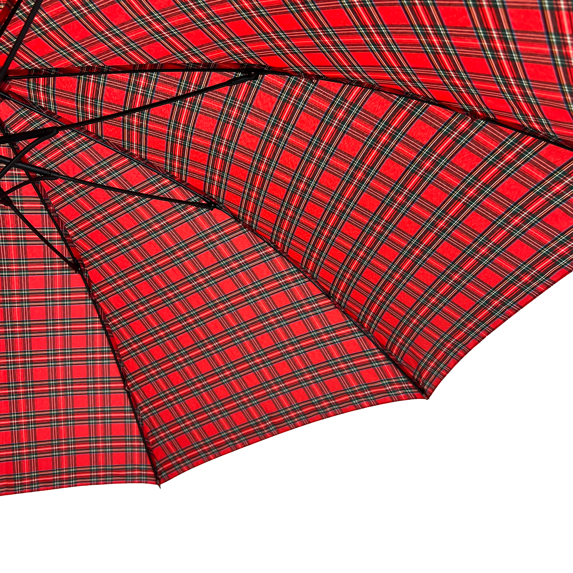 Soake - Wholesale Umbrella - Unisex - Everyday Tartan Stick Umbrella Red3
