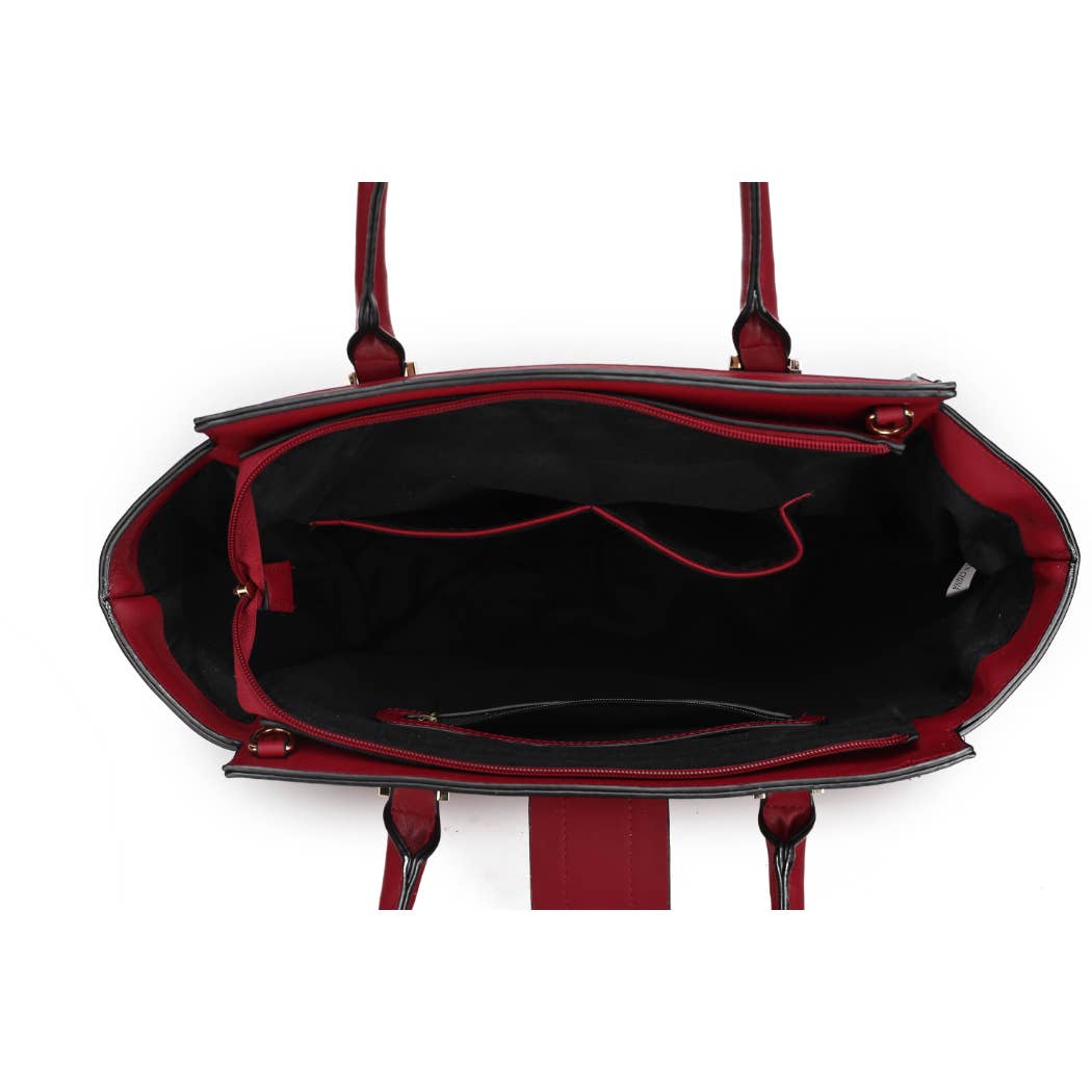 MKF Collection - Wholesale Satchel - Women's - Ilana Satchel Handbag Vegan Leather Women by Mia K5