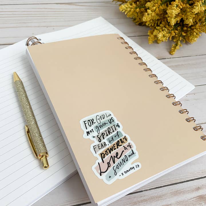 swaygirls - Wholesale Sticker - 2 Timothy 1:7 Sticker10