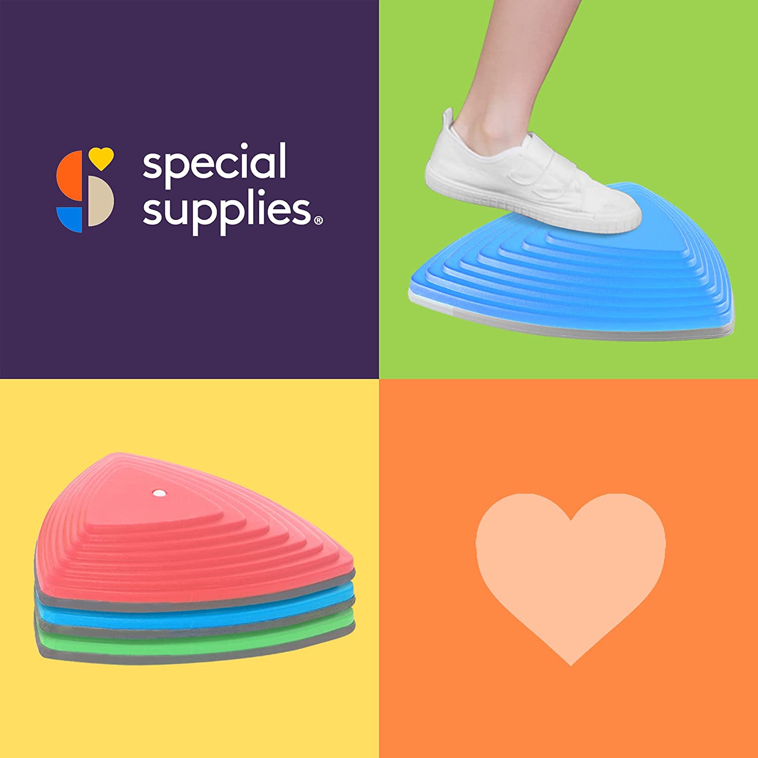 Special Supplies - Wholesale Toy Set - Kids - Stepping Stones ( Primary Colors)6