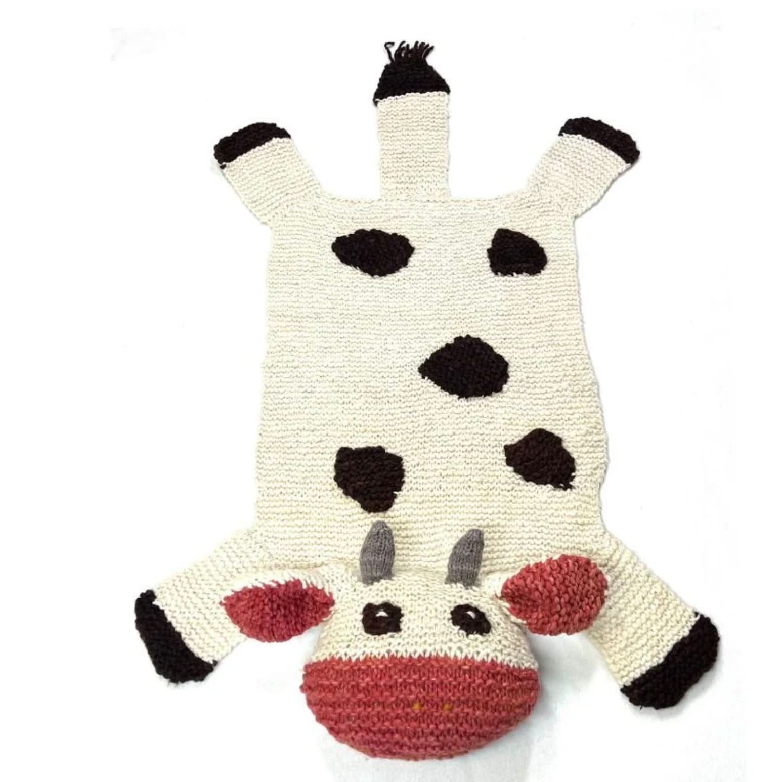 Default Organic Wool Play Mat + Nursery Rug  | Cow for wholesale on Faire3
