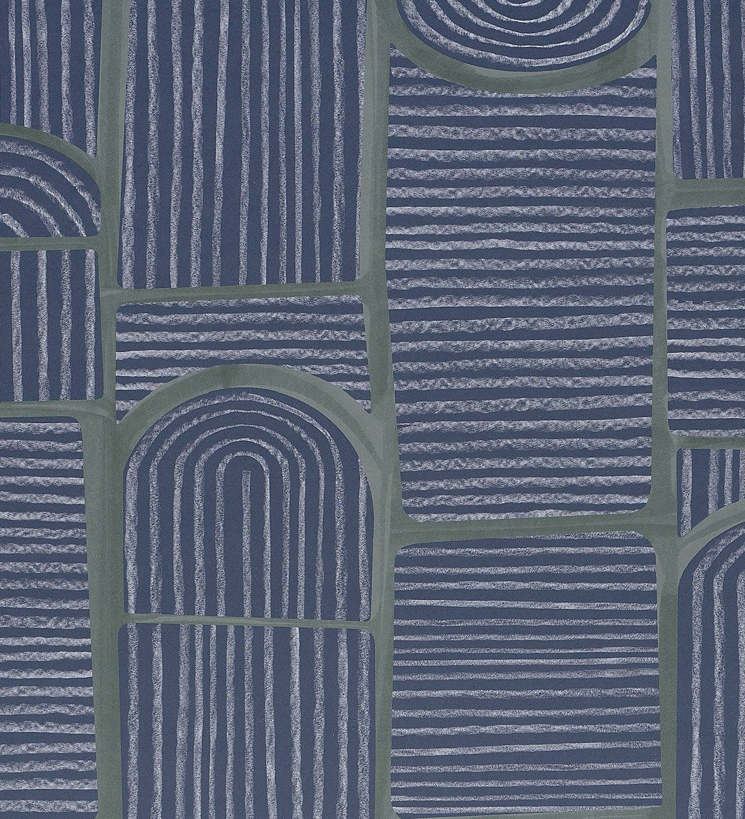 Backdrop - Vente Papier peint - BLOOMSBURY - BLEU MARINE PROFOND1