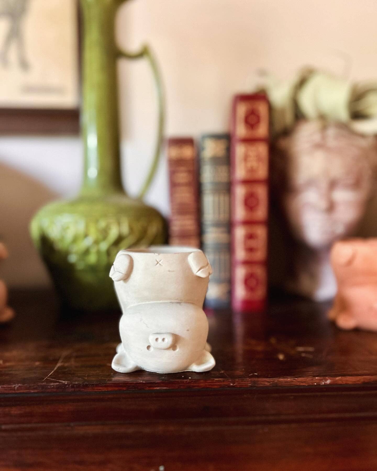 Queen City Crete - Wholesale Plant pot - Concrete Pig Planter7