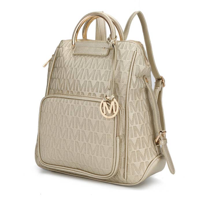 MKF Collection - Wholesale Backpack - Women's - MKF Collection Torra Milan M Signature Trendy Backpack b Mia7