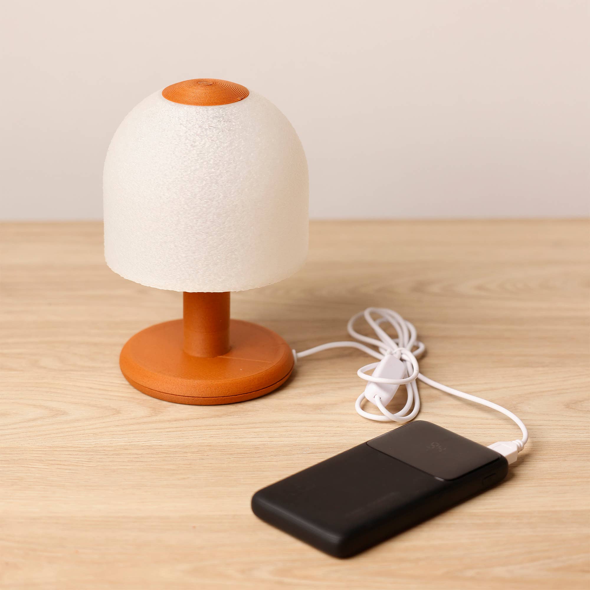 Copo Design - Wholesale Accent/Desk Lamp - Mushroom lamp - Wood - Home decor 100% recycled from waste2