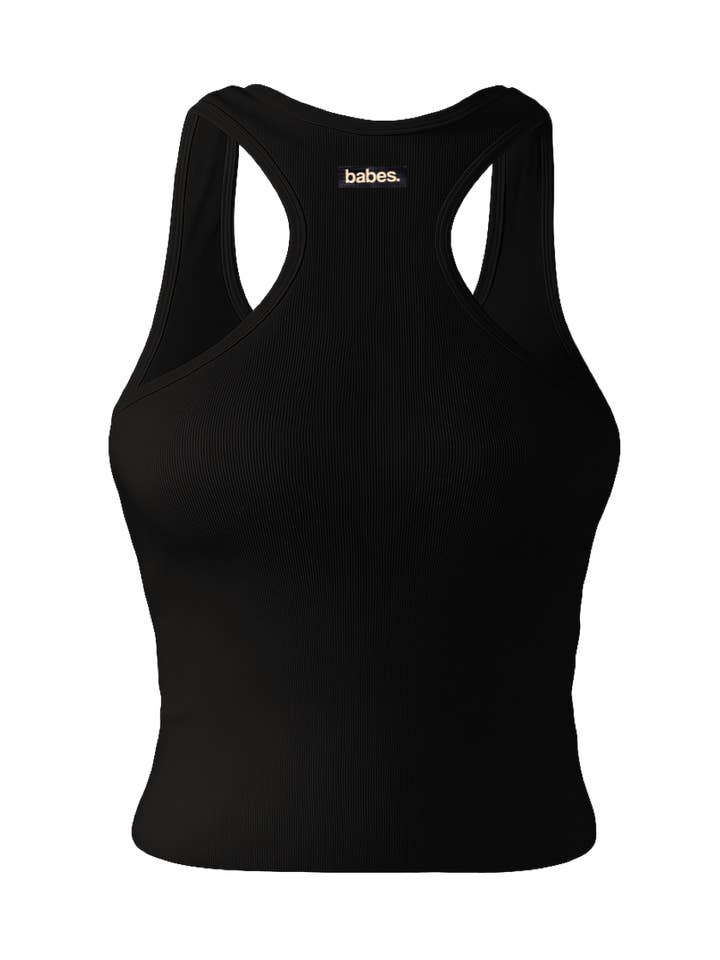 Logo Tank (sort) for engroshandel hos Babes