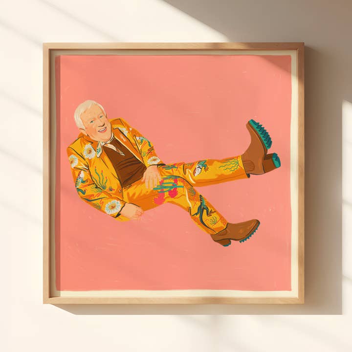 Artbaby & Co. - Wholesale Art Print - Leslie Jordan Art Print
