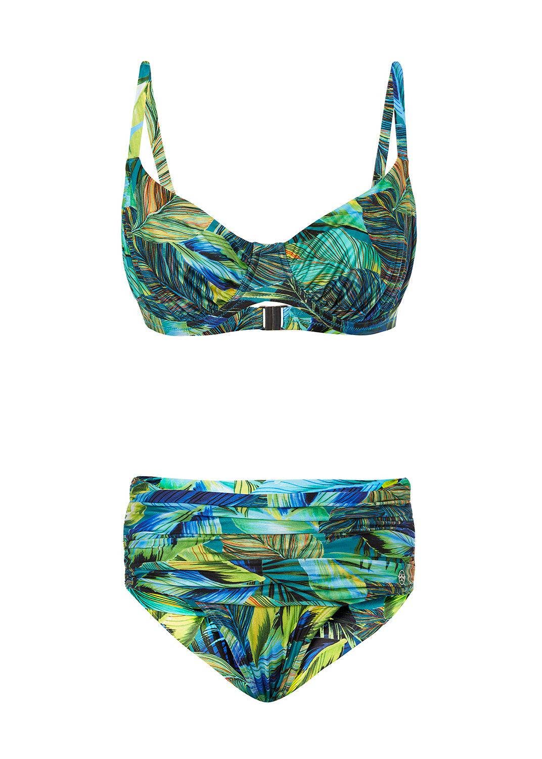 Seaspray Swimwear – wholesale Swim top – Women's – Eden Underwired Bikini Green2