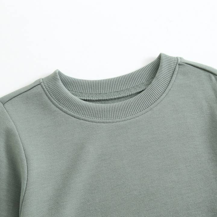 Early Grey - Wholesale Sweatshirt - Kids - Pullover - Lily Pad