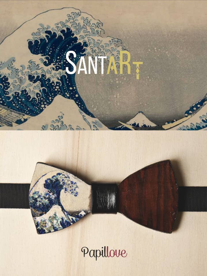 Papillove Hokusai Wave for wholesale by Santart