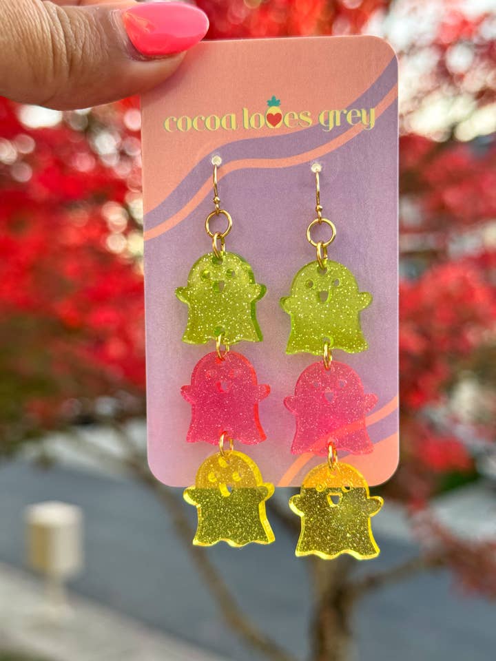 Dangly Ghosties för wholesale av Cocoa Loves Grey