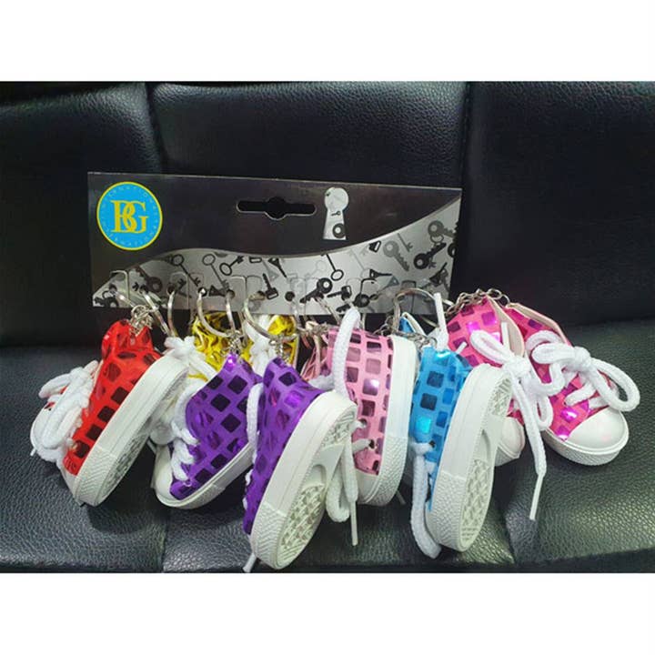 Glitter Shoe Nyckelring för wholesale av TSJJ