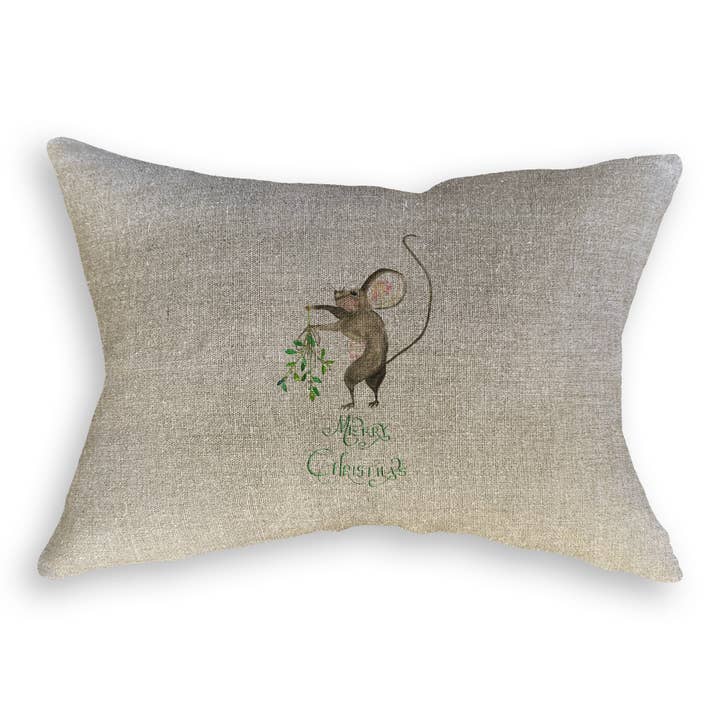 French Graffiti - Wholesale Tea Towel - Merry Christmas Mouse8