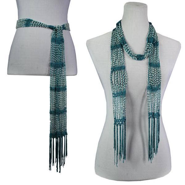 The Magic Scarf Company - Wholesale Scarf - Women's - 1755 - Shanghai Beaded Scarves/Sash76
