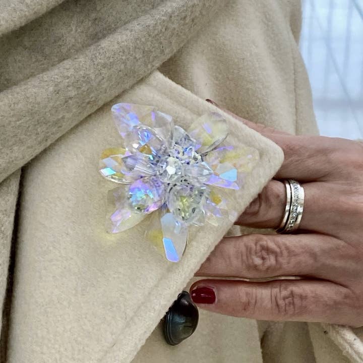 MAXIMONDÄN - Wholesale Shoe Jewelry - Women's - DESIGNER SHOE CLIPS REYKJAVIK IRIDESCENT (one pair)