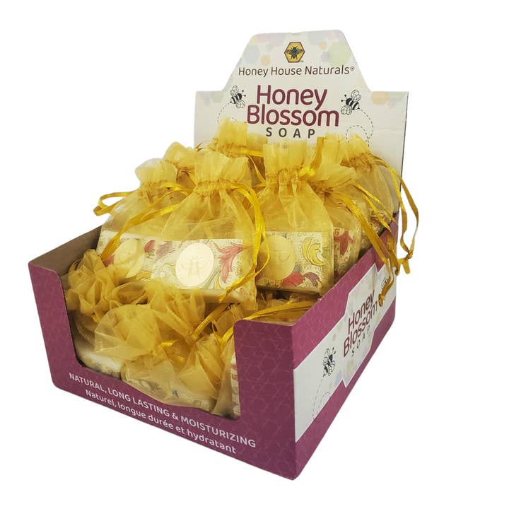 Honey House Naturals - Wholesale Bar Soap - New Mini Soap Display Box - 36ct