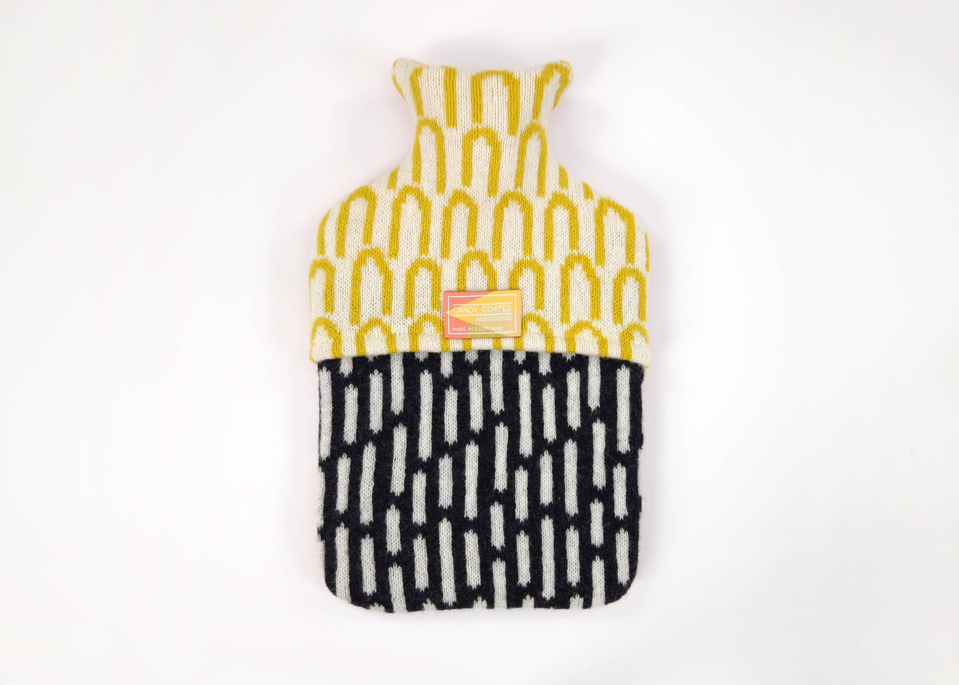 Candy Coated Accessories - Wholesale Warm/koud kompres - 2 liter warmwaterkruik met hoes in roze, geel en antraciet3