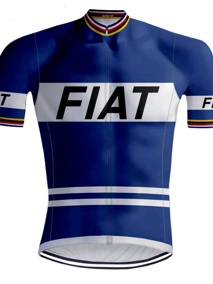 REDTED - Wholesale Sporttop - Heren - Retro Wielershirt Fiat - REDTED