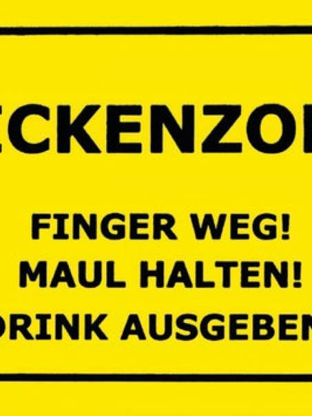 Close Up Ansichtkaart Bitchzone voor wholesale door Close Up GmbH