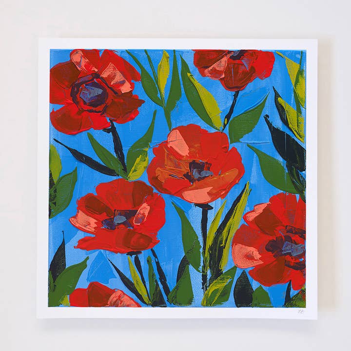 Poppies - Fine Art Print for wholesale by Lindsay Gilmore