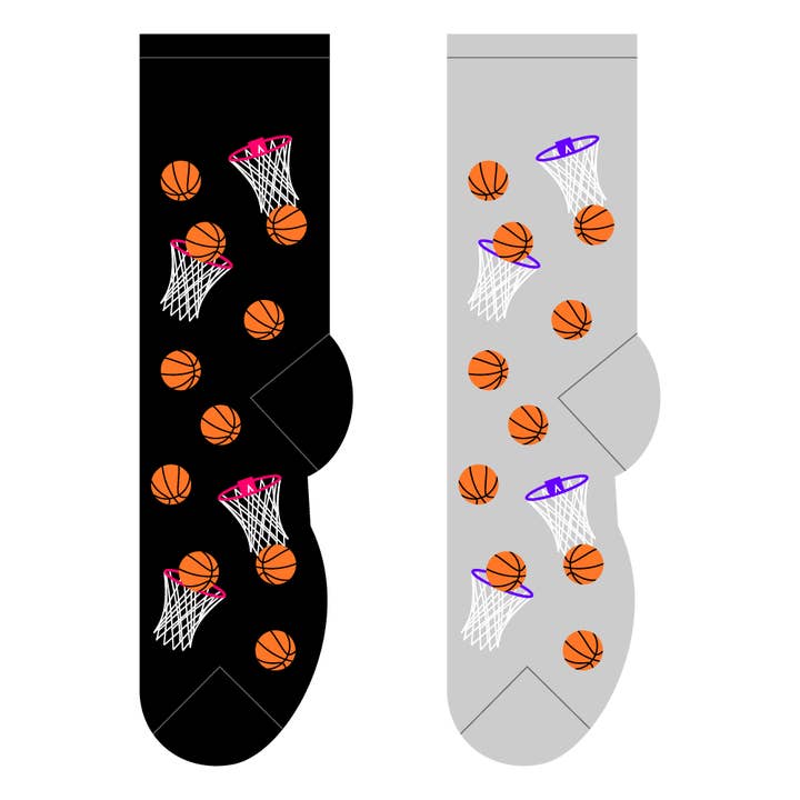 FOOZYS Fun Socks – wholesale Strumpor - Dam – Basket strumpor