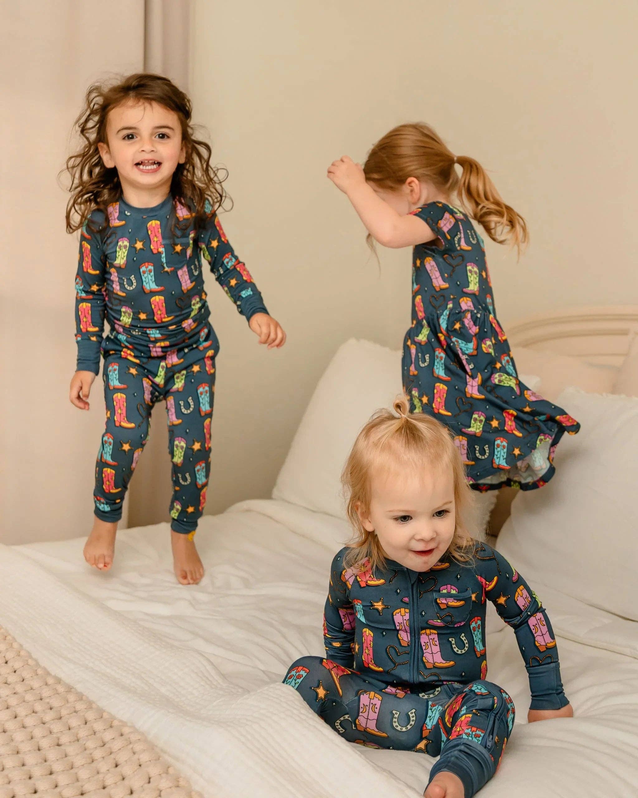 PB & Grape - Wholesale Sleepwear Set - Kids - Howdy Hunny Two Piece Set1