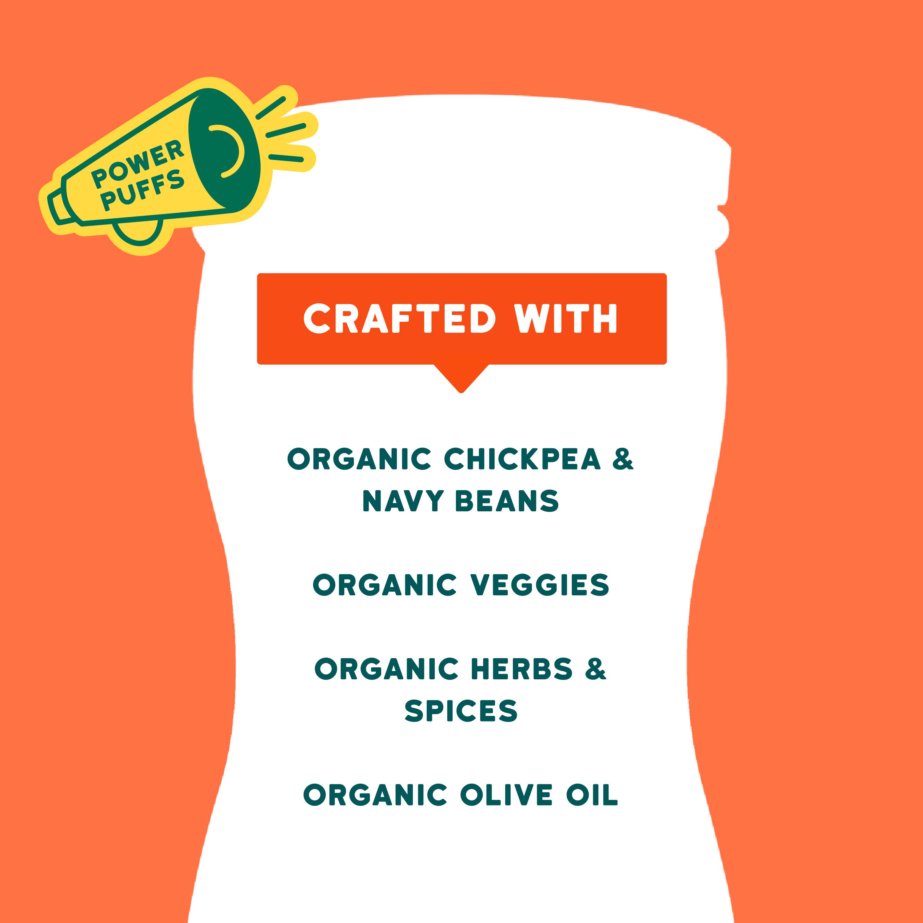 Serenity Kids - Wholesale Puffed Snack - Pumpkin & Cinnamon Organic Grain Free Puffs (6 Cans)1