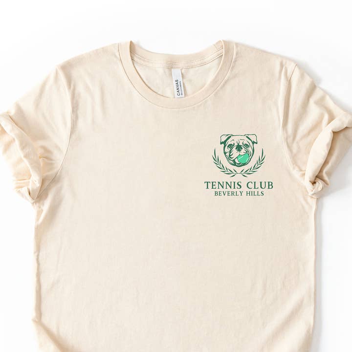 Pochette du Club de Tennis de Beverly Hills pour la vente par Mugsy's Brand