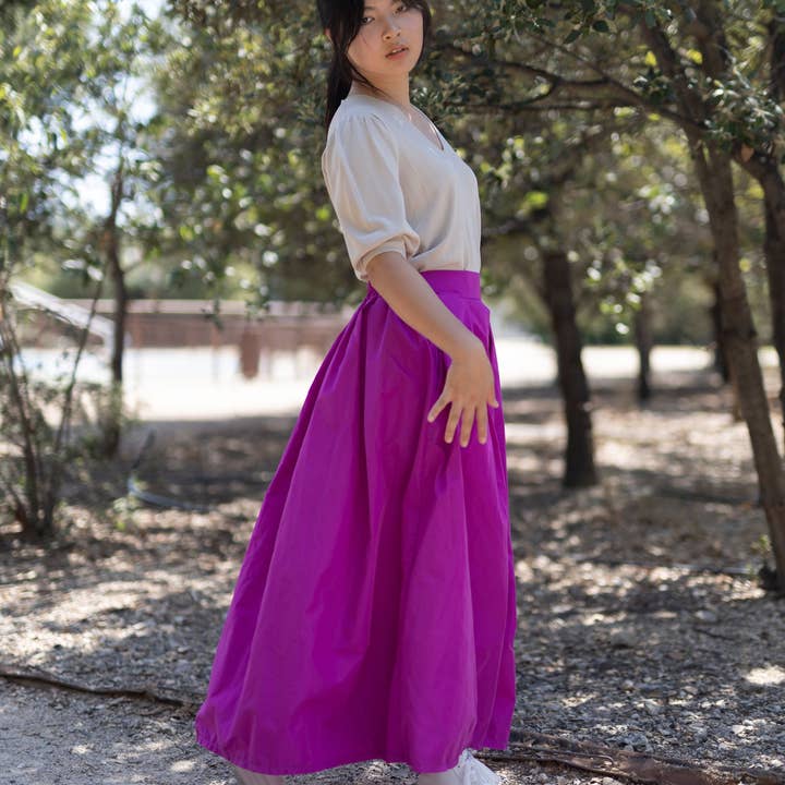 Cecile Wang - Wholesale Skirt - Women's - 4547 Waterproof Maxi Skirt