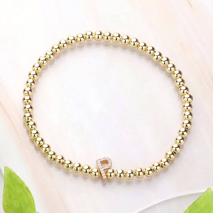 Sensibling Corp. - Vente Bracelets à breloques/pendentifs - Bracelet extensible monogramme initial SECRET BOX_15