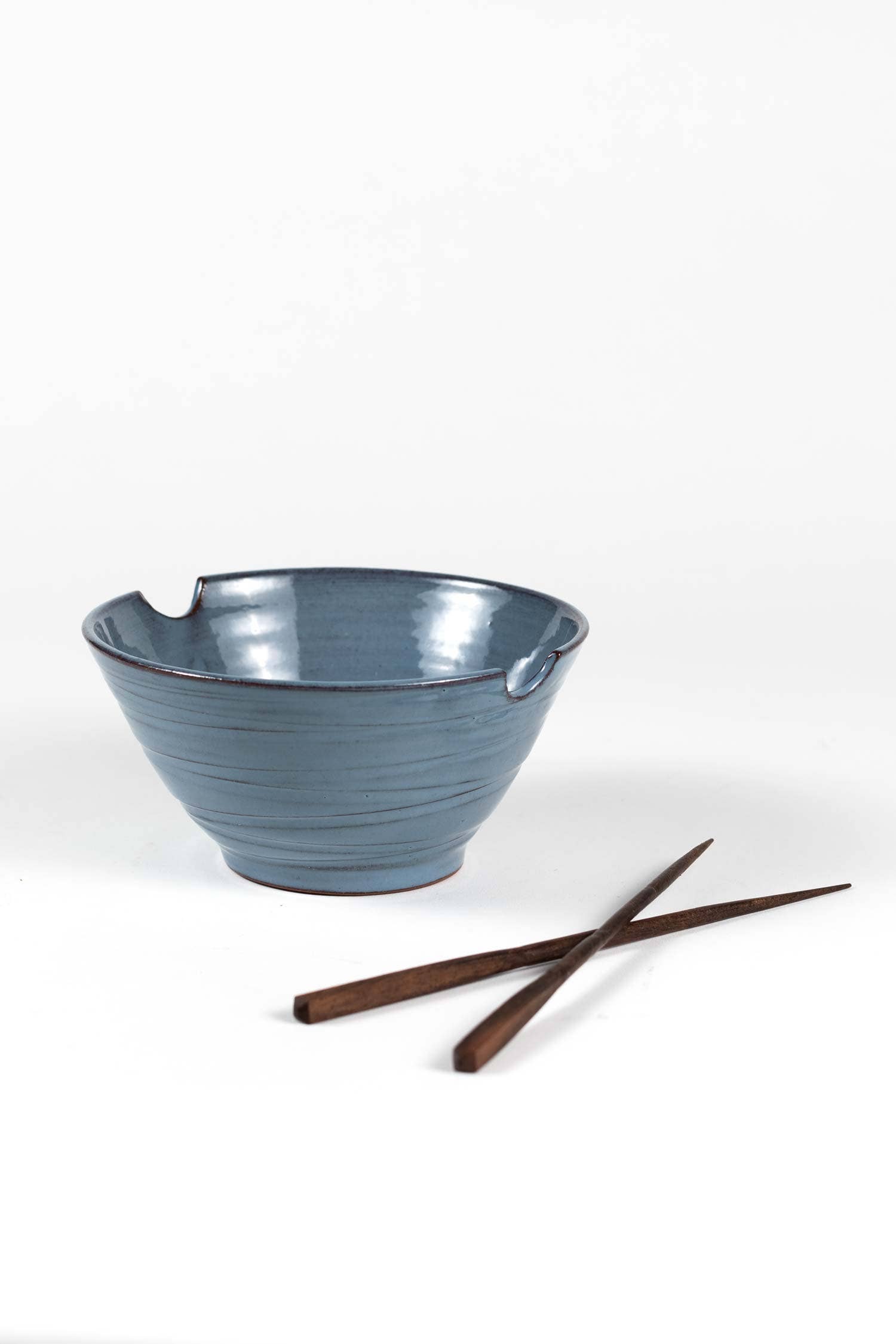 Ten Thousand Villages - Wholesale Serve Bowl - Chopsticks & Blue Bowl Set2