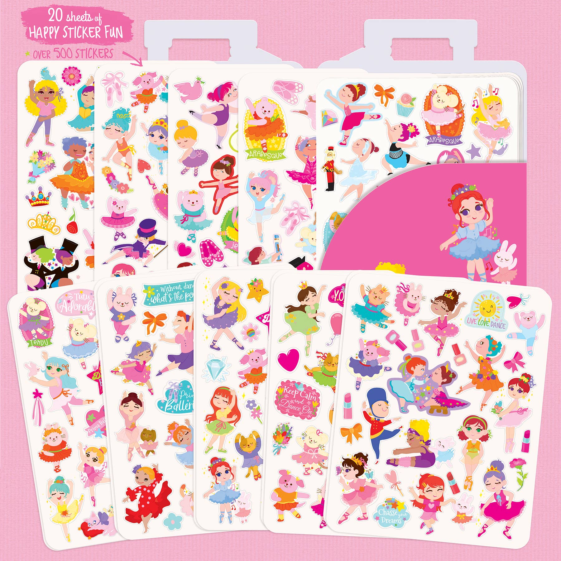 The Piggy Story - Wholesale Sticker - Kids & Baby - 500+ Stickers On-the-Go Dance Magic2