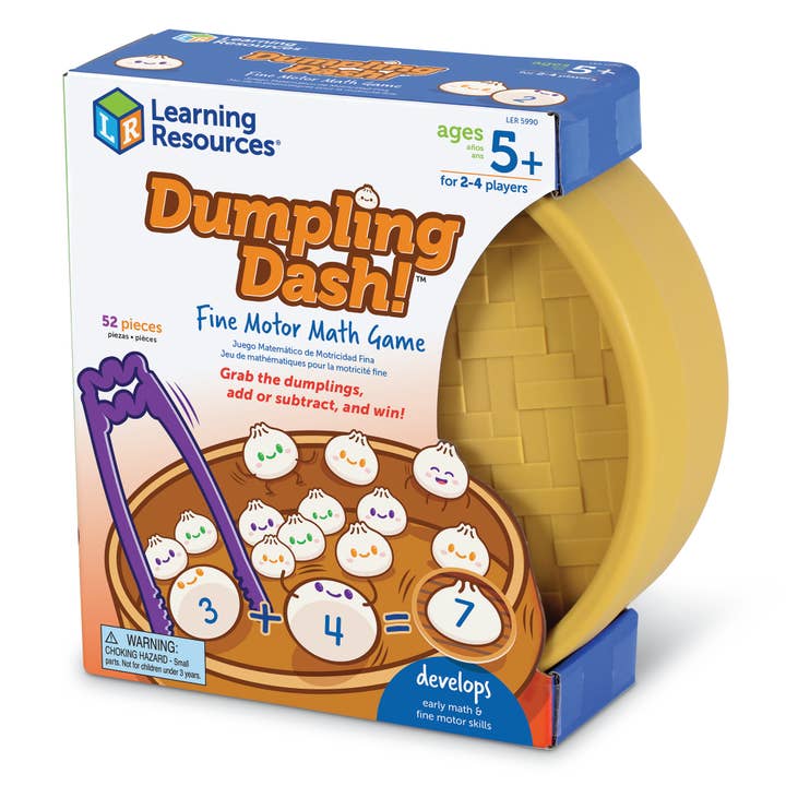 Dumpling Dash!™ Fine Motor Math Game for wholesale by Learning Resources