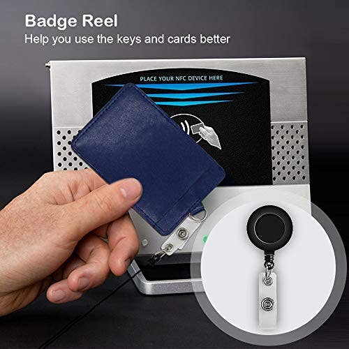 Bella Badge Designs - Wholesale Badge Accessory - Unisex - Social Worker Badge Reel - Gift for Social Workers - ID Clip
